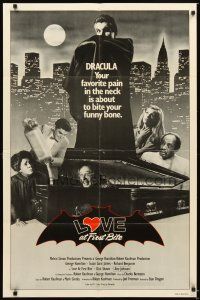 5c446 LOVE AT FIRST BITE int'l 1sh '79 AIP, wacky vampire George Hamilton as Dracula!