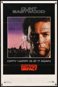 5c802 SUDDEN IMPACT 1sh '83 Clint Eastwood is at it again as Dirty Harry, great image!