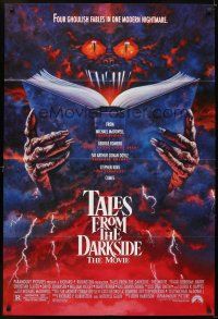 5c823 TALES FROM THE DARKSIDE 1sh '90 Geoge Romero & Stephen King, creepy artwork of demon!