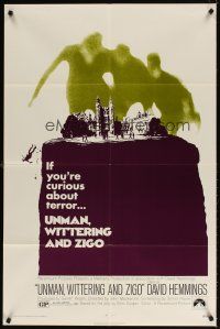 5c917 UNMAN, WITTERING & ZIGO 1sh '71 David Hemmings, if you're curious about murder...