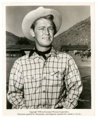 5d210 BRANDED 8x10 still '50 great waist-high portrait of tough cowboy Alan Ladd!