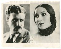 5d315 DOLORES DEL RIO 7.75x9.5 news photo '30 she's about to wed art director Cedric Gibbons!