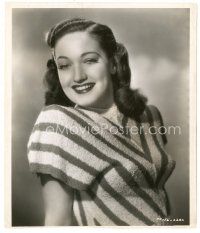 5d331 DOROTHY LAMOUR 8x9.5 still '47 close up making On Our Merry Way by Whitey Schafer!