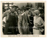 5d367 FEET FIRST 8x10 still '30 guy behind Harold Lloyd is angry he's hitting on Barbara Kent!