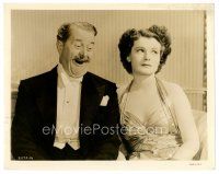 5d387 FREE & EASY 8x10 still '41 Ruth Hussey looks bored next to laughing Reginald Owen!