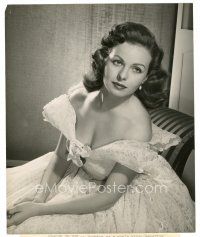 5d511 JEANNE CRAIN 8x10 still '51 close up of pretty lace dress from Take Care of My Little Girl!