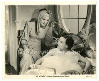 5d037 JOAN CRAWFORD 8x9.75 still '35 naked in bubble bath looking up at Rosalind Russell in Women!