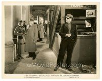 5d571 LAST PARADE 8x10 still '31 Tom Moore & Constance Cummings eye Jack Holt with eyepatch!
