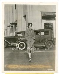 5d597 LORETTA YOUNG 8x10 still '32 super young walking on the street starring in Taxi!