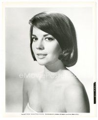 5d606 LOVE WITH THE PROPER STRANGER 8x10 still '64 sexy close smiling portrait of Natalie Wood!
