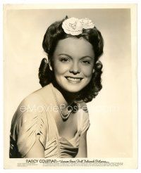 5d696 NANCY COLEMAN 8x10 still '40s smiling head & shoulders c/u of the pretty actress!
