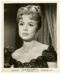 5d825 SANDRA DEE 8x10 still '59 close up in great costume from The Wild and The Innocent!
