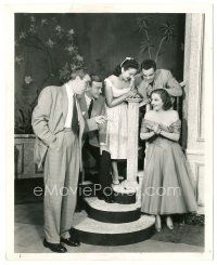 5d903 TALLULAH BANKHEAD deluxe stage play 8x10 still '54 appearing in Dear Charles by Vandamm!