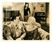 5d921 THREE CHUMPS AHEAD 8x10 still '34 Patsy Kelly walks in on Thelma Todd with guy on couch!