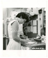 5d951 VALERIE FRENCH 8x10 still '55 the British actress writing to her mother from Las Vegas!