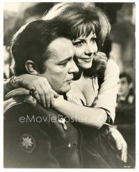 5d972 WHERE EAGLES DARE 8x10 still '68 Richard Burton makes contact with allied agent Ingrid Pitt!