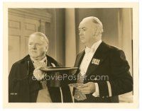 5d993 YOU CAN'T CHEAT AN HONEST MAN 8x10 still '39 W.C. Fields hands his top hat to man in tuxedo!