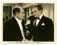 5d087 GREAT GUY color 8x10 still '36 great close up of James Cagney glaring at Edward Brophy!