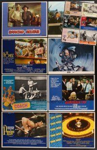 5e024 LOT OF 56 LOBBY CARDS '66 - '79 great images from a variety of different movies!