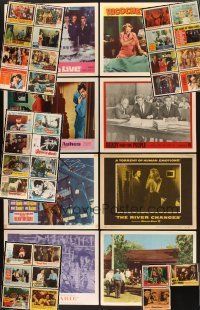 5e032 LOT OF 41 LOBBY CARDS '50s-60s great images from a variety of different movies!
