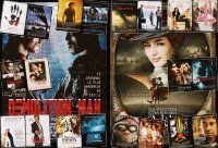 5e086 LOT OF 22 FOLDED 15x20 FRENCH POSTERS '90s-00s great images from a variety of movies!