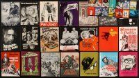 5e129 LOT OF 35 DANISH PROGRAMS '40s-70s a variety of images from great movies!