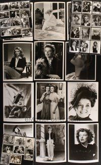 5e132 LOT OF 44 KATHARINE HEPBURN 8X10 REPRO STILLS '80s many portraits of the pretty actress!