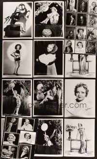 5e135 LOT OF 30 NANCY CARROLL 8X10 REPRO STILLS '80s many portraits of the pretty actress!