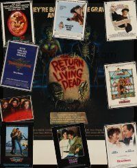 5e143 LOT OF 22 UNFOLDED MINI POSTERS '77 - '93 Return of the Living Dead, Meatballs & more!