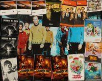 5e147 LOT OF 21 UNFOLDED SPECIAL POSTERS '80s-00s Star Trek, Disney, Porsche & much more!