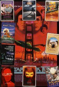 5e153 LOT OF 48 UNFOLDED AND FORMERLY FOLDED ONE-SHEETS '82-02 Star Trek IV, Alien Nation & more!
