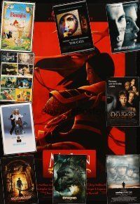 5e198 LOT OF 38 UNFOLDED DOUBLE-SIDED ONE-SHEETS '84 - '07 Mulan, Saving Private Ryan & more!