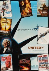 5e203 LOT OF 31 UNFOLDED DOUBLE-SIDED ONE-SHEETS '05 - '08 United 93, Invincible & more!