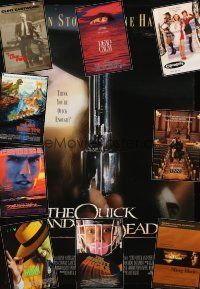5e210 LOT OF 19 UNFOLDED DOUBLE-SIDED ONE-SHEETS '87 - '97 Quick & the Dead, Sling Blade & more!