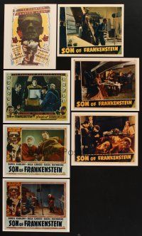5e139 LOT OF 7 SON OF FRANKENSTEIN 8X10 COLOR REPRO STILLS '80s great lobby card images!