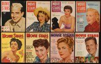 5e048 LOT OF 8 MOVIE STARS PARADE MAGAZINES '50s-60s Elizabeth Taylor, Grace Kelly & more!