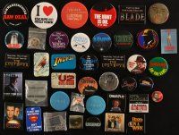 5e049 LOT OF 41 MOVIE BUTTONS '78 - '95 great advertising for a variety of movies!