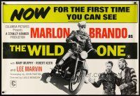 5f432 WILD ONE REPRODUCTION British quad '90s ultimate biker Marlon Brando, Lee Marvin!