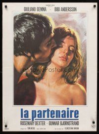 5f665 BLOW HOT BLOW COLD French 23x32 '68 art of sexy Bibi Andersson & Giuliano Gemma!