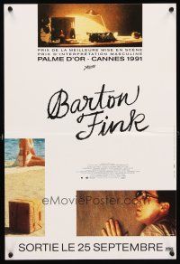 5f724 BARTON FINK advance French 15x21 '91 Coen Brothers, John Turturro, different images!