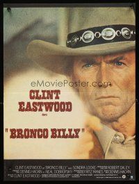 5f730 BRONCO BILLY French 15x21 '80 Clint Eastwood directs & stars, cool image!