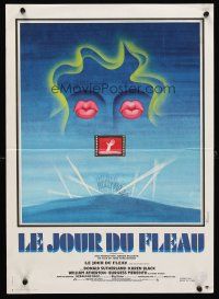 5f741 DAY OF THE LOCUST French 15x21 '75 John Schlesinger directed, Ferracci artwork!