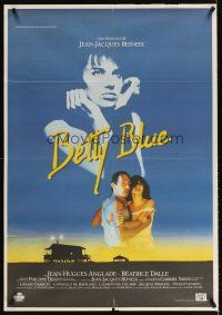 5f206 BETTY BLUE Spanish '86 Jean-Jacques Beineix, Jean-Hughes Anglade, Beatrice Dalle!