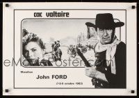 5f063 JOHN FORD MARATHON Swiss '83 John Wayne in Monument Valley!
