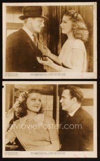 5g744 ANGELS WITH DIRTY FACES 2 Other Company 8x10 stills '38 James Cagney, Ann Sheridan, O'Brien