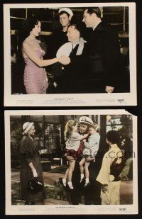 5g187 BRIDGES AT TOKO-RI 2 color 8x10 stills '54 Grace Kelly, William Holden, Mickey Rooney!
