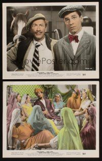 5g199 MONEY FROM HOME 2 color 8x10 stills '54 3-D, wacky images of Dean Martin & Jerry Lewis!