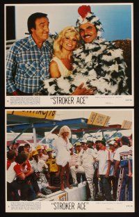 5g207 STROKER ACE 2 8x10 mini LCs '83 car racing, Burt Reynolds, sexy Loni Anderson, Jim Nabors!