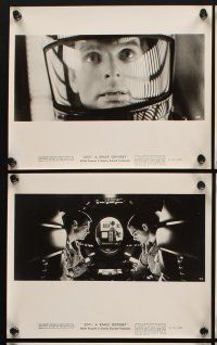 5g249 2001: A SPACE ODYSSEY 17 8x10 stills R74 Stanley Kubrick classic, cool Cinerama images!