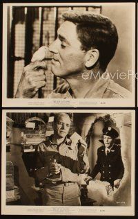 5g611 BIRDMAN OF ALCATRAZ 3 8x10 stills '62 c/u young & old Burt Lancaster, John Frankenheimer